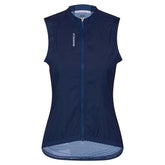 Chaleco Cortavientos De Ciclismo Mujer Barrier Navy
